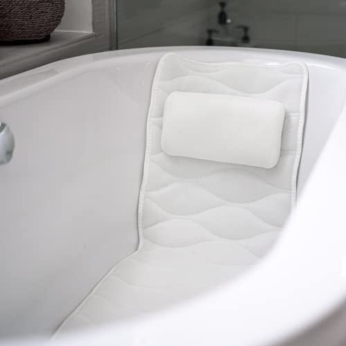 Our Full Body Bath Pillow - Ideal Bathtub Accessory for Relaxing Bath Gifts for Women