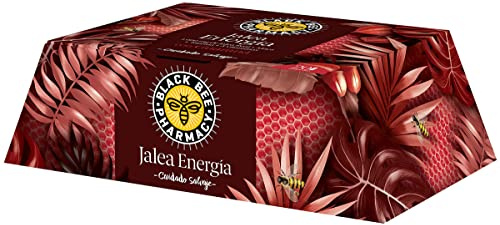 Black Bee Jalea Energía - Complemento alimenticio con Jalea Real, Maca, Guaraná, Taurina y 5 vitaminas, Energía Extra para No Perder el Ritmo - 20 ampollas