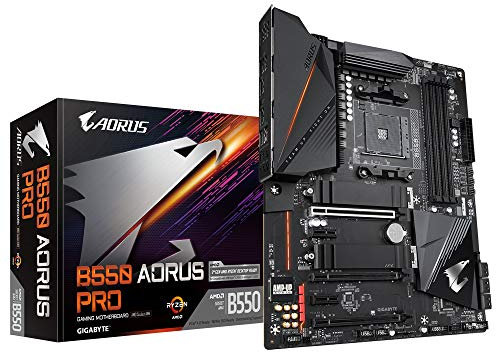 Gigabyte B550 AORUS PRO ATX Motherboard for AMD AM4 CPUs