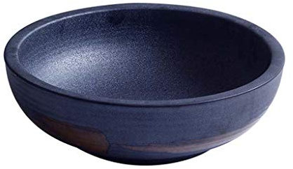 ZXW Scodella Bassa in Ceramica in Stile Giapponese, Scodella per Noodles retrò con Scodella Grande con Scodella | Casa Creativa Spessa e Durevole