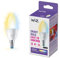 WiZ Tunable White LED Lampe, E14, dimmbar, warm- bis kaltweiß, 470 lm, 40W, smarte Steuerung per App/Stimme über WLAN