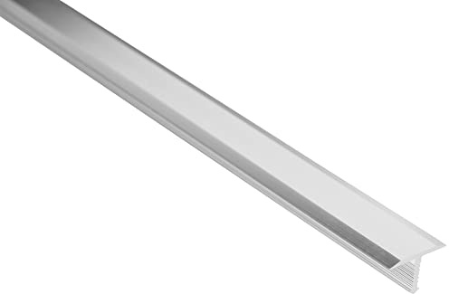 Effector Breites T-Übergangsprofil Alu 100 cm 26x9 mm Silber Bodenprofil | Breites T-Profil, Robuste Konstruktion, Langlebig