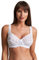 ShopMCR Ladies Full Cup Lace Underwired Bra Soft Cup Full Coverage Non-Padded Push up Women’s Bra (White, 38D)