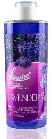 L'ousia Lavender Konzentriertes Wäscheparfüm – 400 ml | Konzentrierter, anhaltender Duft für alle Stoffarten.
