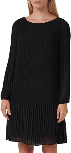 s.Oliver Plissiertes Chiffonkleid