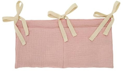 Zwenjuan Organizer per Lettino，Organizer per Lettino da Appendere，Borsa da Appendere per Lettino，Borsa Portaoggetti da Appendere per Lettino，Borsa Organizer per Neonati per Pannolini,Giocattoli