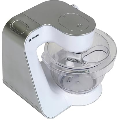 Theo Klein 9234 Bosch Küchenmaschine I Batteriebetriebene Küchenmaschine mit 2 Geschwindigkeitsstufen I Maße: 20 cm x 22 cm x 20 cm I Spielzeug für Kinder ab 3 Jahren
