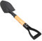 TOYANDONA Pala De Flores Herramientas De Plantación Tenedor De Excavación para Jardinería Herramientas De Jardín para Cavar a Mano Herramientas para Plantar Flores Garden Gadgets Acero Negro