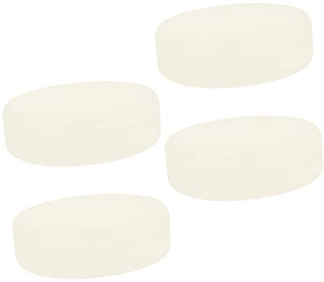 HEMOTON 4stücke PVC-eishockeyspielpuck Hockeypuck Zum Trainieren Hockeytrainingszubehör Outdoor-sportartikel Für Rollschuhtraining Und Wettkämpfe Schnell Gleitend Glatten Oberflächen