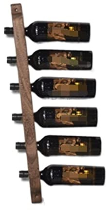 Porte-Bouteilles de vin Mural en Bois If, empilable, pour la Maison, Le Restaurant, Le Bar, décoration (Bleu : A, Taille : 70 cm)