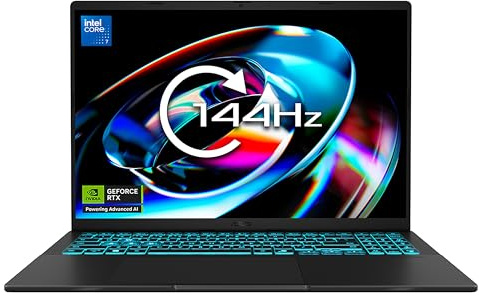 ASUS V16 V3607VH Gaming Laptop | 16.0 WUXGA 144Hz Screen | Intel Core 5 210H | NVIDIA GeForce RTX 5060 | 16GB RAM | 512GB SSD | Backlit Keyboard | Windows 11