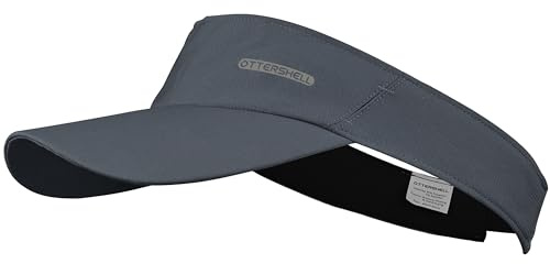 OTTERSHELL Sonnenblende Kappe mit Sonnenbrillenhalter Atmungsaktiv Feuchtigkeitstransport Verstellbar für Sport und Alltag