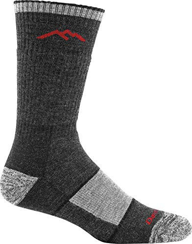 Darn Tough Vermont Men's Hiker Boot Full Cushion Midweight Hiking Socks | Black | Medium