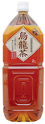 Kobe Sabou Oolong Tea 2L (Pack of 6) | Authentic Japanese Ready-to-Drink Oolong Tea