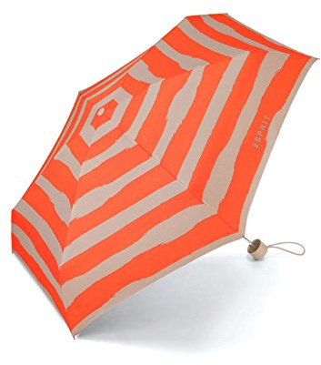ESPRIT Petito beach stripes coral 50958 Regenschirm Taschenschirm Schirm Schirme