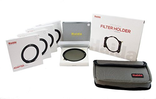 Haida Pro II Digital Slim Polfilter Zirkular MC (multicoating) - 100er Serie Einschubfilter, inkl. Halter und Anschlussadapter in 52mm, 55mm, 58mm,