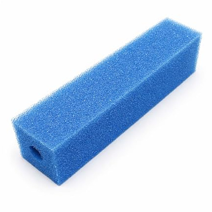 SunSun Schaumstoffpatrone fein 9,5 x 9,5 x 50 cm, 32 mm Innendurchmesser, mittlere Porung, Filterpatrone für bestehende Filtersysteme