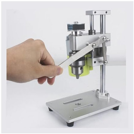 Taladro de mesa, Mini Taladro De Banco, Prensa De Banco Portátil, Mini Taladro Eléctrico, Taladro Manual, Mini Prensa De Taladro De Velocidad Ajustable Compacto y de alta precisión ( Color : Group 1 ,
