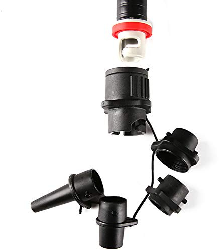 Pumpenadapter Schlauchboot Ventiladapter, SUP Pumpen Adapter Boston Ventil Adapter Für Konventionelle Luftpumpe, Luftpumpenkonverter Luftventil Adapter Für Schlauchboot, Fischerboote (Stil A)
