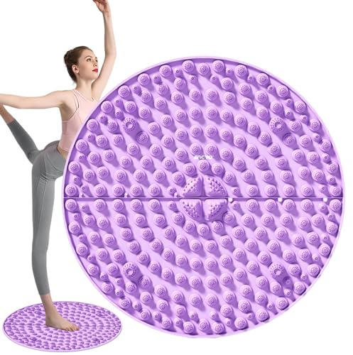 Foot Massage Mat, Reflex Zone Massage Mat, Foot Reflexology Walking Toe Plate - 2 x Pressure Point Disc, Foot Massage Mat Pressure Point Mat for Foot Massage