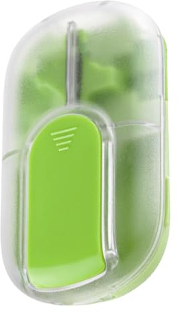 Distributore di pillole, frantoi per anziani | Crusher di pillole riutilizzabile - Organizzatore di tablet portatile, scatola di stoccaggio dei medicinali per casa, studio, viaggio