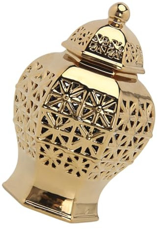 BEBEMOKO Vaso Decorativo Con Design Rete Contenitore Per Fiori e Piante Da Ed Esterno Per Balcone Giardino e Matrimonio