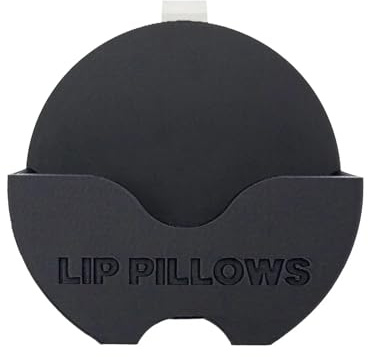 Universal Pouch Holder - Compatible with ZYN/NZE/Alpha - Car Visor Clip for Nicotine Pouches - Durable & Custom Fit Vehicle Organizer - Unique Vehicle Accessory Gift (Lip Pillows, Black)