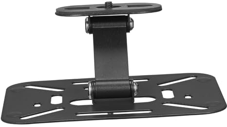 MUELODSIC Foldable Projector Mount Stand for Home Theatres and Home Use, Metal Desktop Projector Table Rack with Effortless Assembly and Portable Design, for Office Meetings and Outdoor