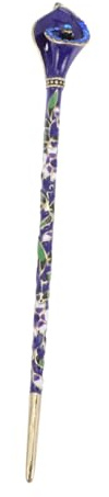 Beaupretty Bastoncino Per Chioma Cinese in Lega Design Retrò, Fermaglio Per Chignon Da Donna e Adolescente, Accessorio Per Acconciature Quotidiane Stile Hanfu
