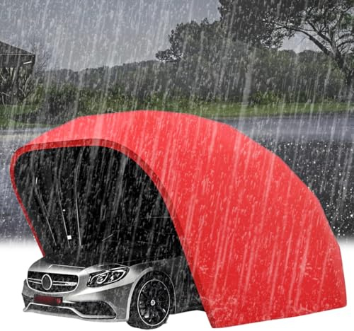 Tenda parasole semi-automatica retrattile per garage, tenda parasole premium per veicoli, tra cui moto e biciclette