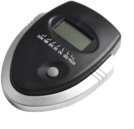Unidad de visualización LCD de ciclo estacionario para bicicleta, computadora, repuesto para gimnasio en casa, fitness, para ciclismo interior, velocímetro, odómetro, contador de calorías, plástico
