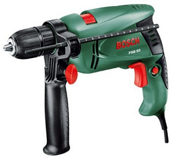 Bosch PSB 50 i.K. - Trapano a percussione, colore: Verde