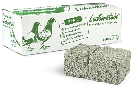 Röhnfried Lecker-Steine - beugt Mineralstoffmangelerscheinungen vor bei Tauben