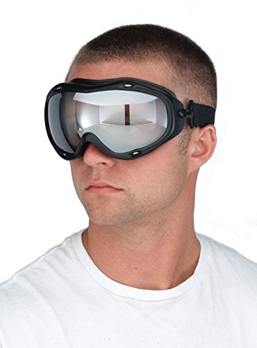 Galeton 9200580 Ranger - Gafas de seguridad con marco ventilado, se ajustan a la mayoría de gafas graduadas, transparentes