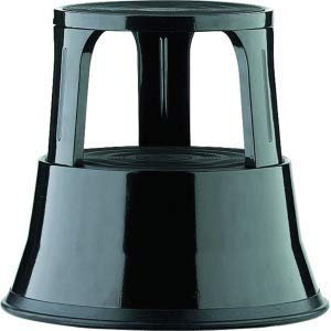 Alco Rollhocker Al Step Metall schwarz
