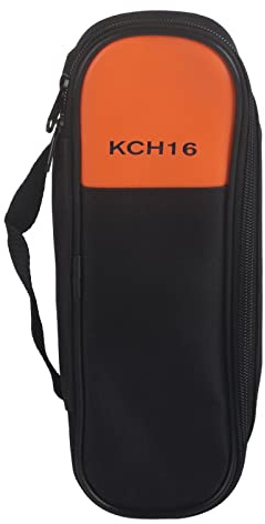 Clamp Meter Bag Multimeter Carrying Case Fits for F302, F303, F305, F312, F317, F319, F362 F365, F342, F321, F322, F323, F324, F325, LH41A,T5 Series F373, F374, R75, etc