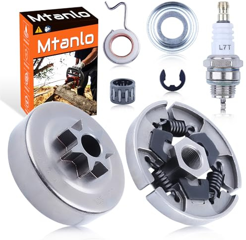 Mtanlo Tamburo Frizione Per Stihl 021 023 025 Ms180 Ms210 Ms230 Ms250, Tamburo Frizione 325 -7t, Frizione, Rondella Frizione, Ingranaggio A Vite Senza Fine