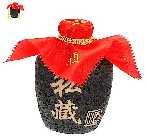 Homoyoyo Sakabako Home Empty Liquor Container Ceramic Jar for Storing Liquor for Home Use Random Style