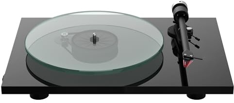 Pro-Ject T2 SuperPhono, Plug & Play Turntable with Built-in Phono Preamplifier, heavy glass platter, 9 Aluminium tonearm with Sumiko Rainier cartridge fitted