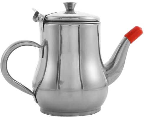 UPKOCH Contenedor De De Inoxidable Filtro Aceitera Para Cocina y Restaurante Para Filtrar y Almacenar y Jugos Diseño Ergonómico y Fácil De Limpiar
