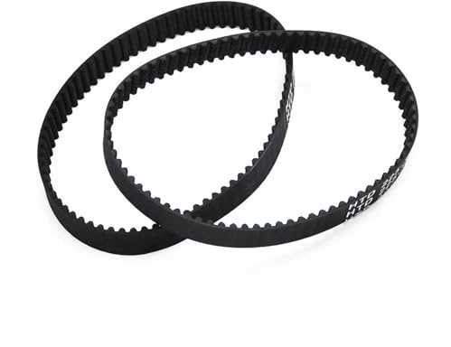 DEMULAX 2 Stück Riemen, for Bosch GHO 31–82 36–82 C PHO 25–82 25–83 25–91 35–82 C, Staubsauger austauschbares Zubehör Antriebsriemen für Staubsauger