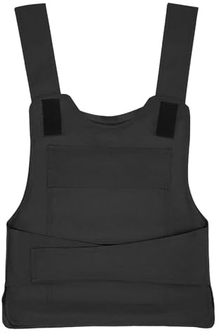 Chaleco de seguridad táctico, hombro y cinturón de cintura ajustable, chaleco de entrenamiento, equipo de seguridad CS, protección de entrenamiento, chaleco de seguridad militar al aire libre de acero