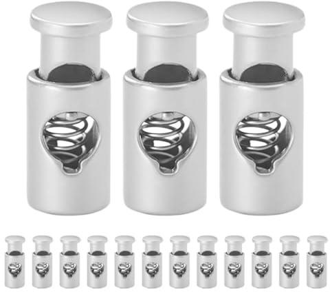 LOLIPPYY 15 Pinces à Brochettes de Barbecue Antidérapantes en Acier Inoxydable, Clips de Fixation Compatibles Brochettes Bambou et Métal, Kit 15 Pièces pour Grillades en Plein Air