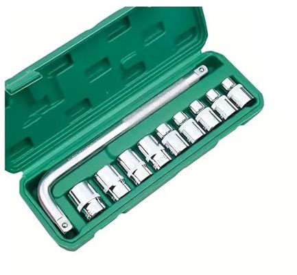 MPAIKJUB Home Repair Toolkit Car Repair Tool Kit 46/53 Piece/Set Socket Set Ratchet Torque Wrench Combo Auto Repairing
