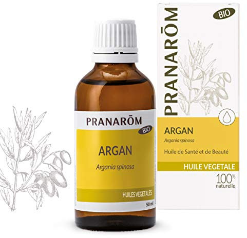Pranarôm | Argan Bio | Huile Végétale | Riche en Vitamines Et Antioxydants | Huile Anti-Age Réparatrice | 50 ml