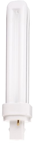 Satco S8327 3500K 26-Watt G24D-3 Base T4 Quad 2-Pin Tube for Magnetic Ballasts