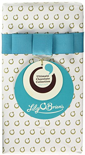 Lily O'Brien's Ultimate Collection Gift Wrap Assorted Collection of Finest Milk Dark and White Chocolate Recipes (Pack of 2)