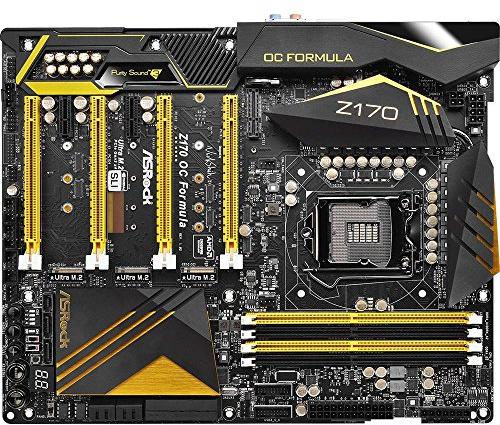 Asrock 90-MXGR80-A0UAYZ Z170 Oc Formula Scheda Madre, Nero