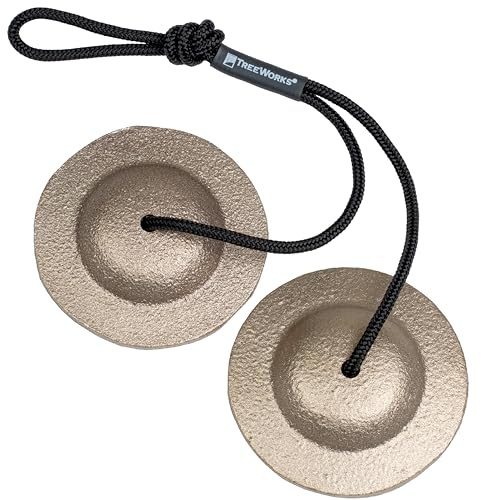 TreeWorks Chimes TRE-FC02 One Pair of Symphonic Quality Finger Cymbals (japan import)