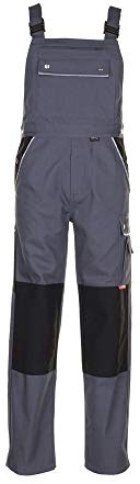 Planam Herren Canvas 320 Herren Latzhose Latzhose Canvas 320 Größe 50 in kornblau (1er Pack)